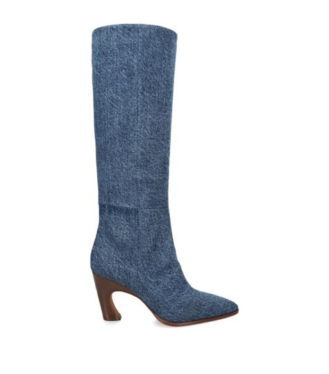 chloe boots sale|chloe denim boots.